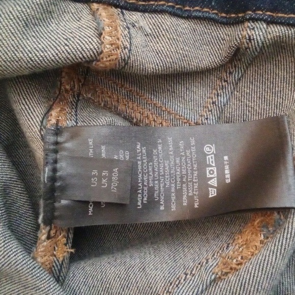 We The Free Jayden Flare Super High Rise Blue 70s Inspired Womens Size 31 - Picture 5 of 13